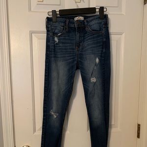 Hollister slightly ripped jeans